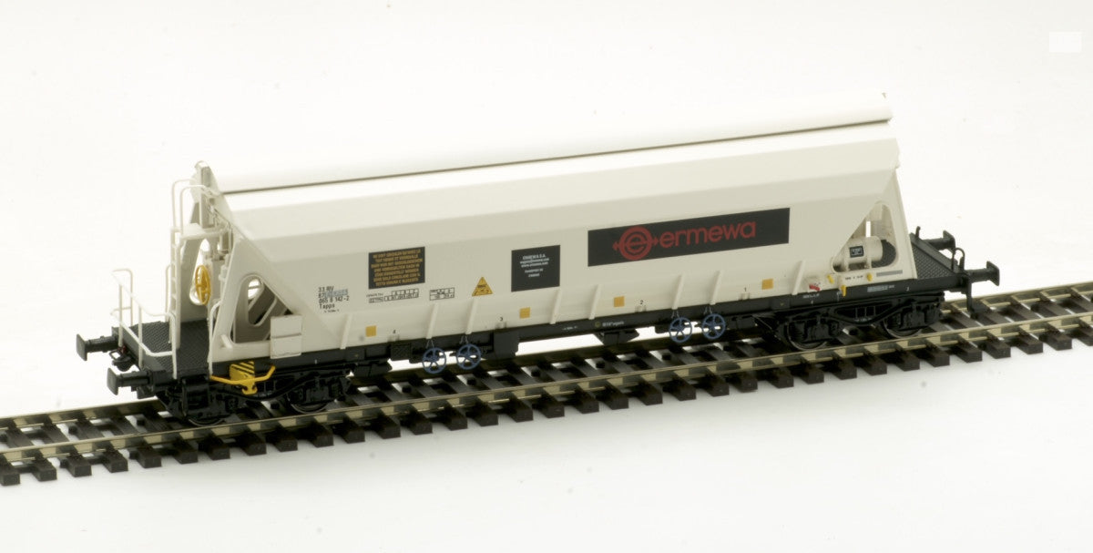 Wagon Trémie Tapps Blanc - ERMEWA - ALBERT MODELL - Référence 065324 - Echelle 1/87 (Copie)