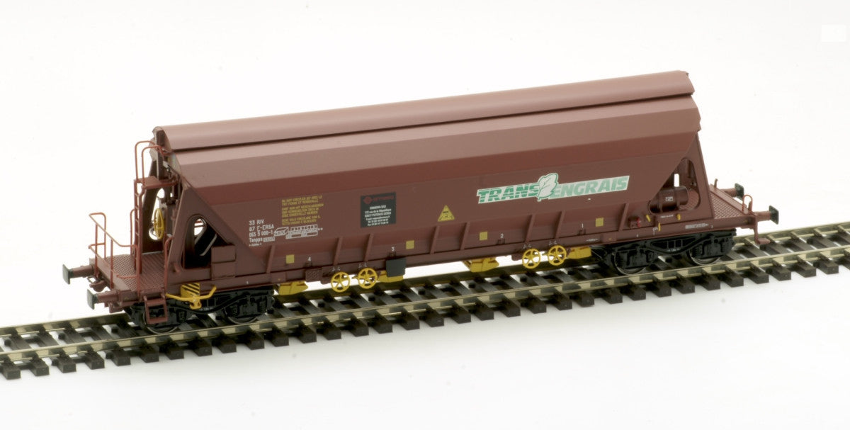 Wagon Trémie Tapps - TRANS ENGRAIS - ALBERT MODELL - Référence 065327 - Echelle 1/87