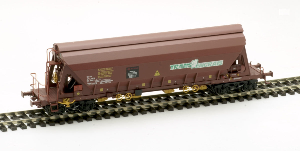 Wagon Trémie Tapps - TRANS ENGRAIS - ALBERT MODELL - Référence 065328 - Echelle 1/87