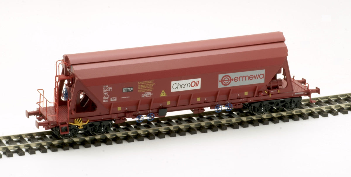 Wagon Trémie Tapps Rouge - ERMEWA - ALBERT MODELL - Référence 065331 - Echelle 1/87