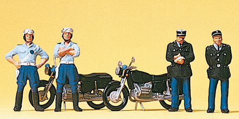 Gendarmes français - PREISER - Référence P10191 - Echelle 1/87