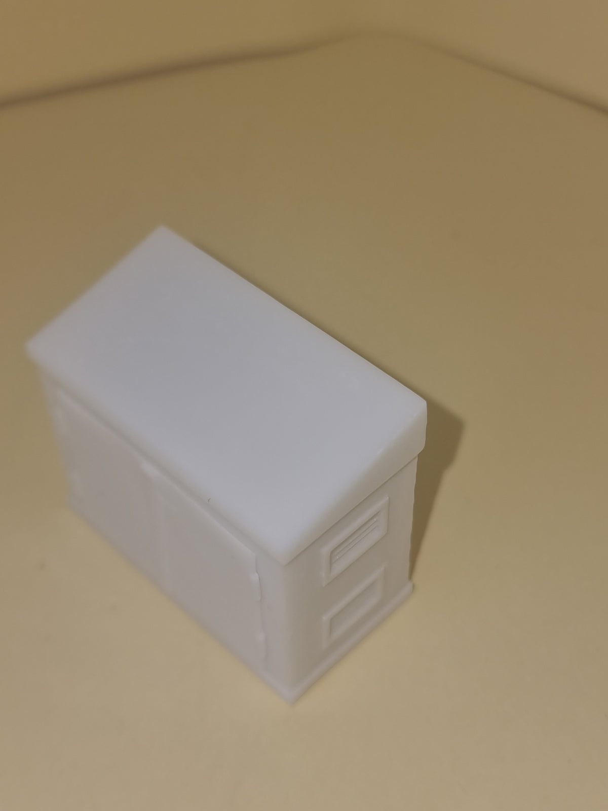 Armoire électrique type 3 2 portes - échelle 1/43.5 - Référence C-06-0160