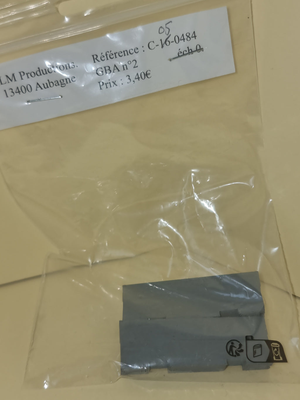 GBA type 2 échelle 1/43.5 - Référence C-05-0484