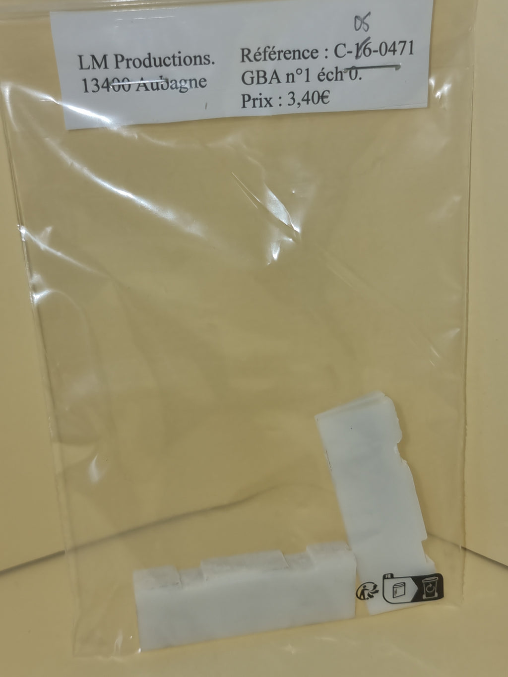 GBA type 1 échelle 1/43.5 - Référence C-05-0471
