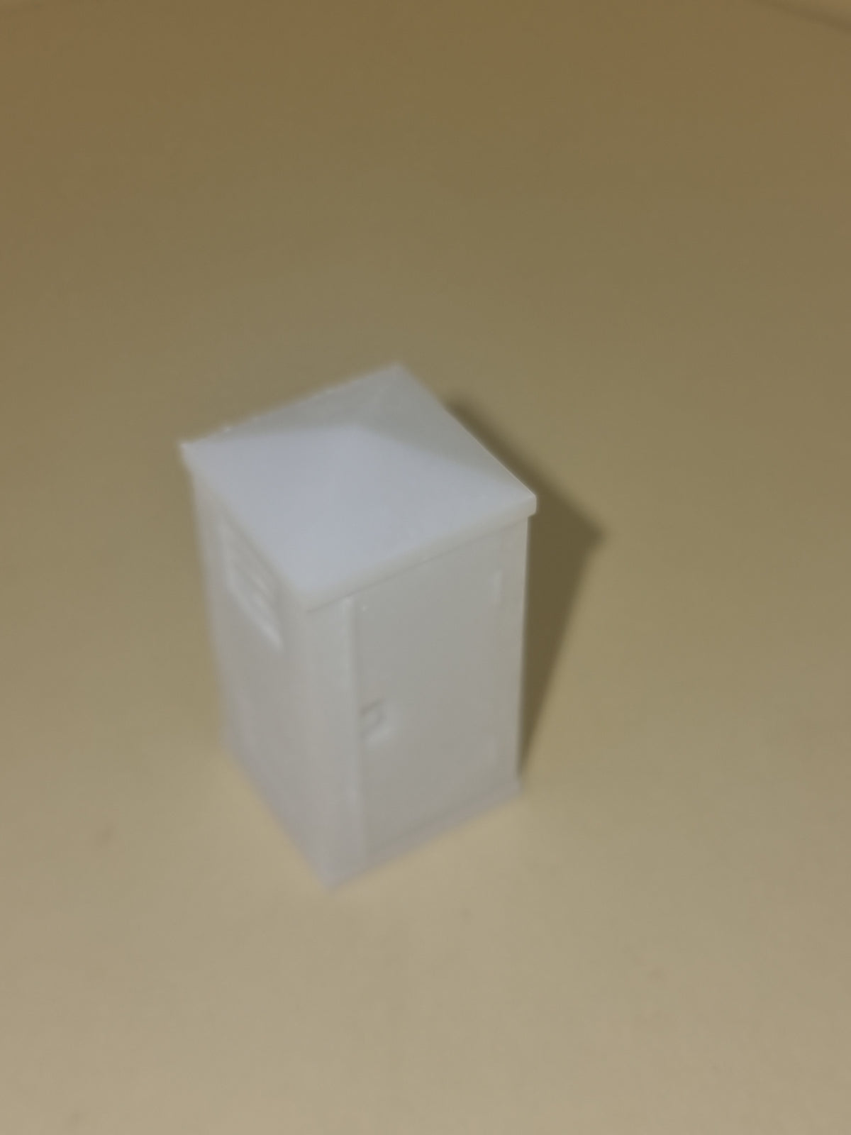 Armoire électrique 1 porte - LM Productions - Référence D-06-0144 - Echelle 1/87