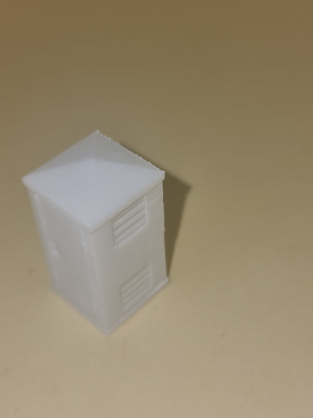 Armoire électrique 1 porte - LM Productions - Référence D-06-0144 - Echelle 1/87