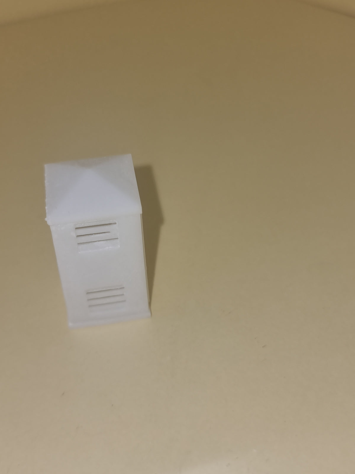 Armoire électrique 1 porte - LM Productions - Référence D-06-0144 - Echelle 1/87