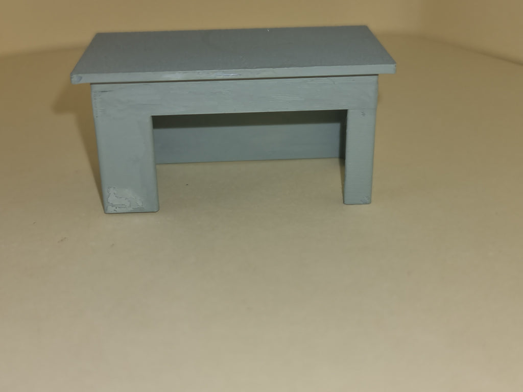 Abris de quai béton- LM Productions - Référence D-02-xxxa - Echelle 1/87