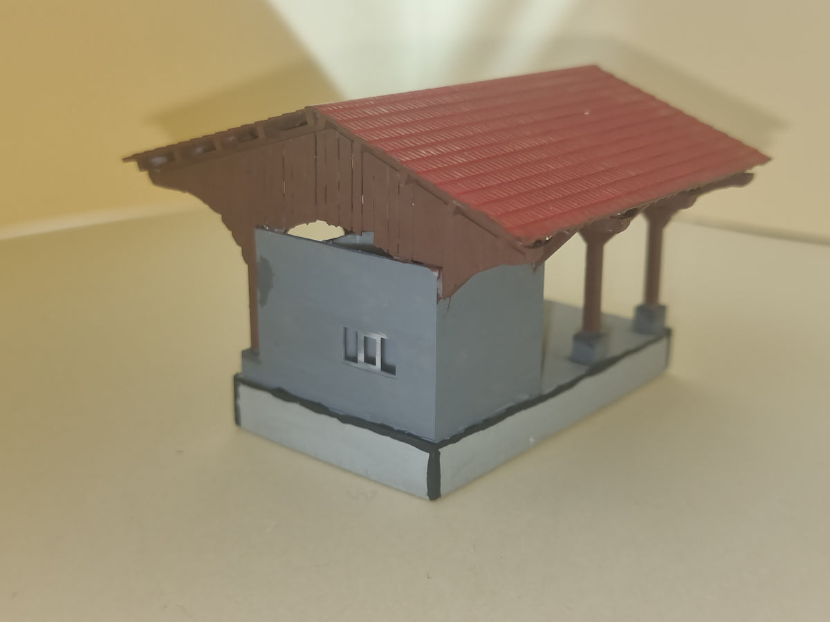 Halle marchandise - LM Productions - Référence E-02-0222 - Echelle 1/120