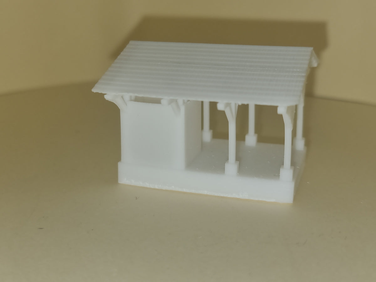 Halle marchandise - LM Productions - Référence F-02-0223 - Echelle 1/160