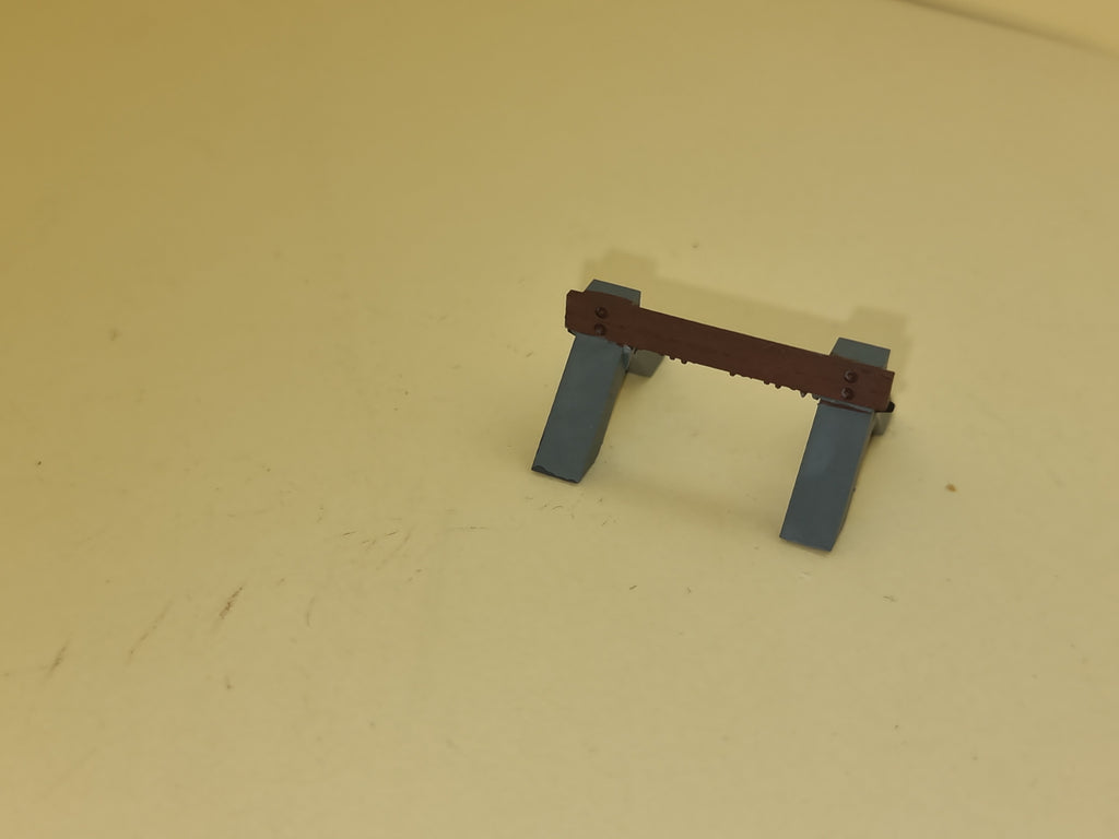 Butoir béton n°1 - échelle 1/120 - Référence E-11-0210