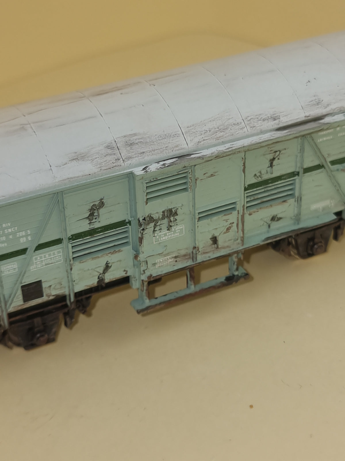 Wagon Couvert Petits Animaux - SNCF - LM Productions - Référence D-15-0780 - Echelle 1/87