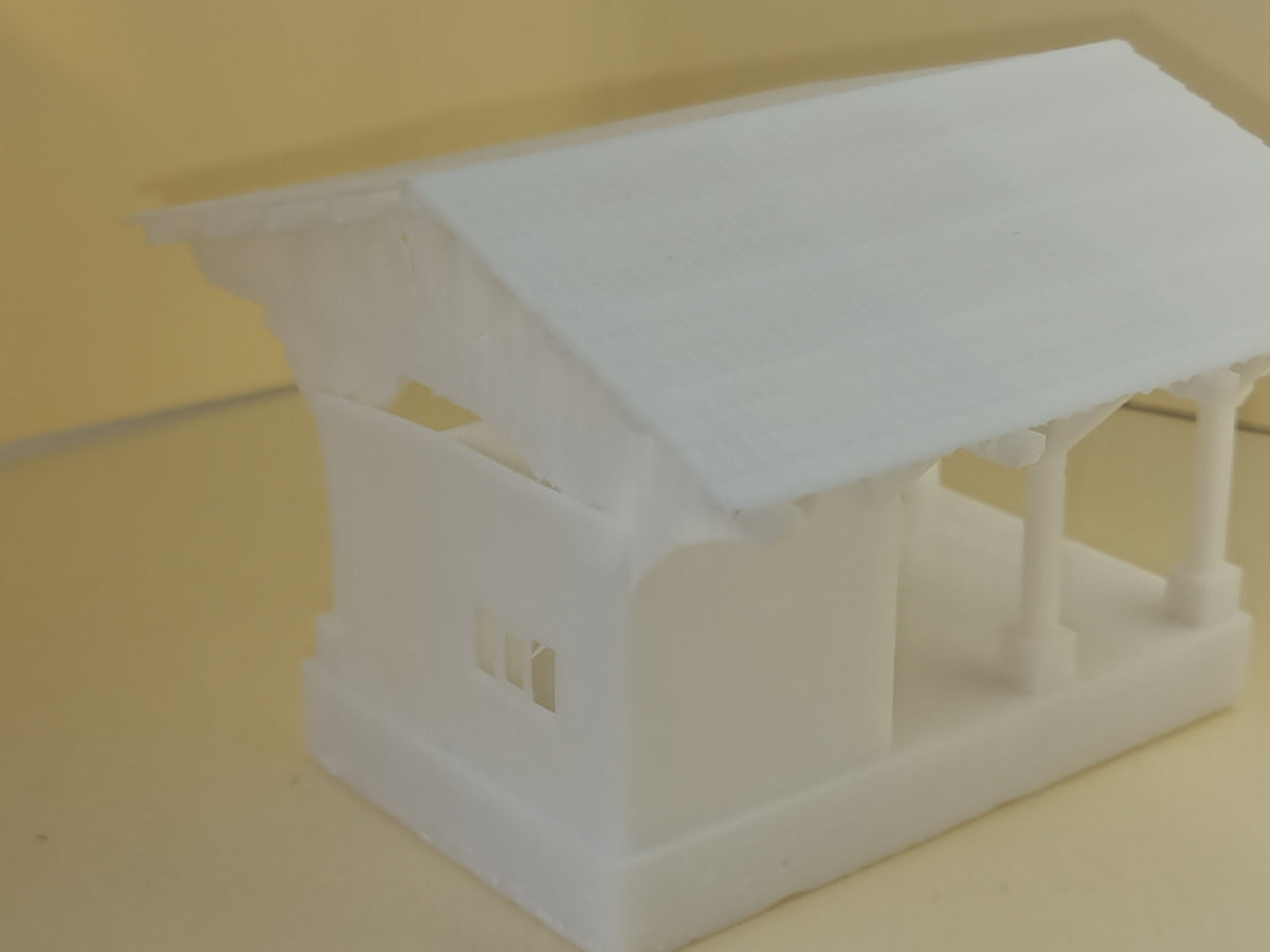 Halle marchandise - LM Productions - Référence D-02-0221 - Echelle 1/87