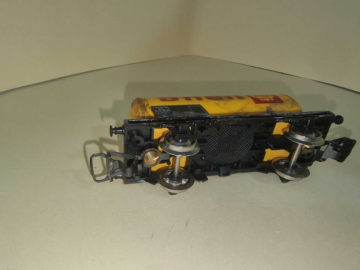 Wagon Citerne SHELL - SNCF - LM Productions - Référence D-15-0777 - Echelle 1/87