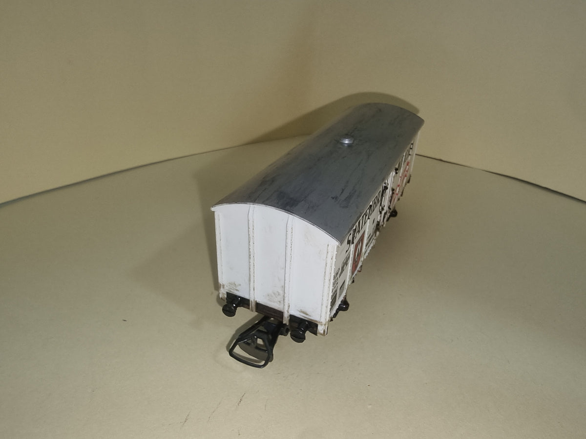 Wagon Couvert SPATENBRAU - DB - LM Productions - Référence D-15-0778 - Echelle 1/87