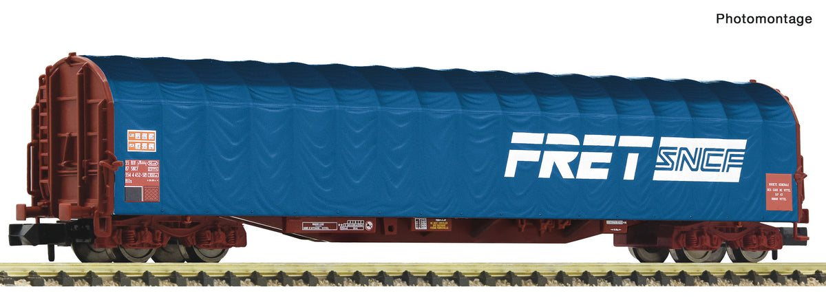 Wagon à bâche coulissante - SNCF - FLEISCHMANN - Référence 6660144 - Echelle 1/160