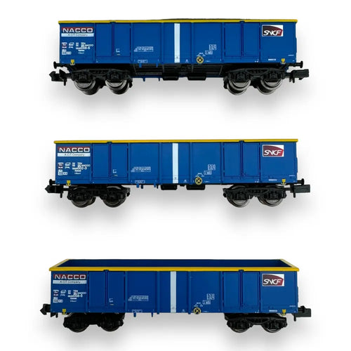 3 tombereau Eammos  - SNCF - ARNOLD - Référence HN6602 - Echelle 1/160