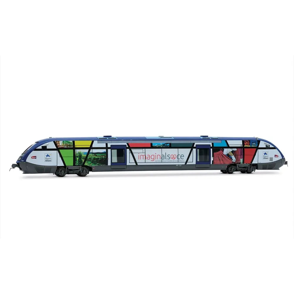 Autorail diesel X73500 "Imaginalsace" - SNCF - JOUEF - Référence HJ2436 - Echelle 1/87