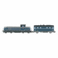 BB66013 + Fourgon - SNCF - JOUEF - Référence HJ2474S - Echelle 1/87