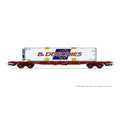 Wagon porte conteneur S70 Touax "B-Dorchies" - SNCF - JOUEF - Référence HJ6279 - Echelle 1/87
