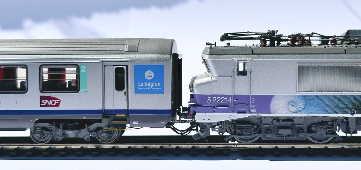 Attelages réalistes Loco/VTU - RAILITY - Référence R404 - Echelle 1-87