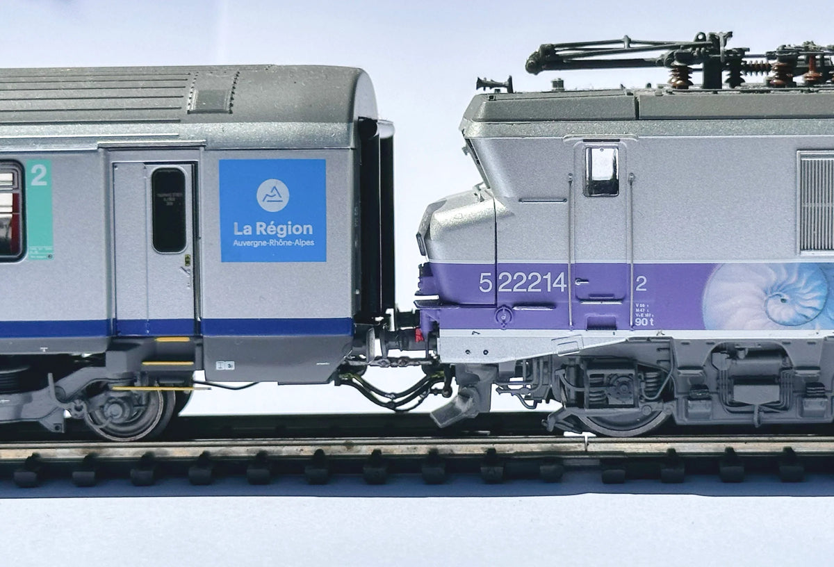 Attelages réalistes Loco/VTU - RAILITY - Référence R404 - Echelle 1-87
