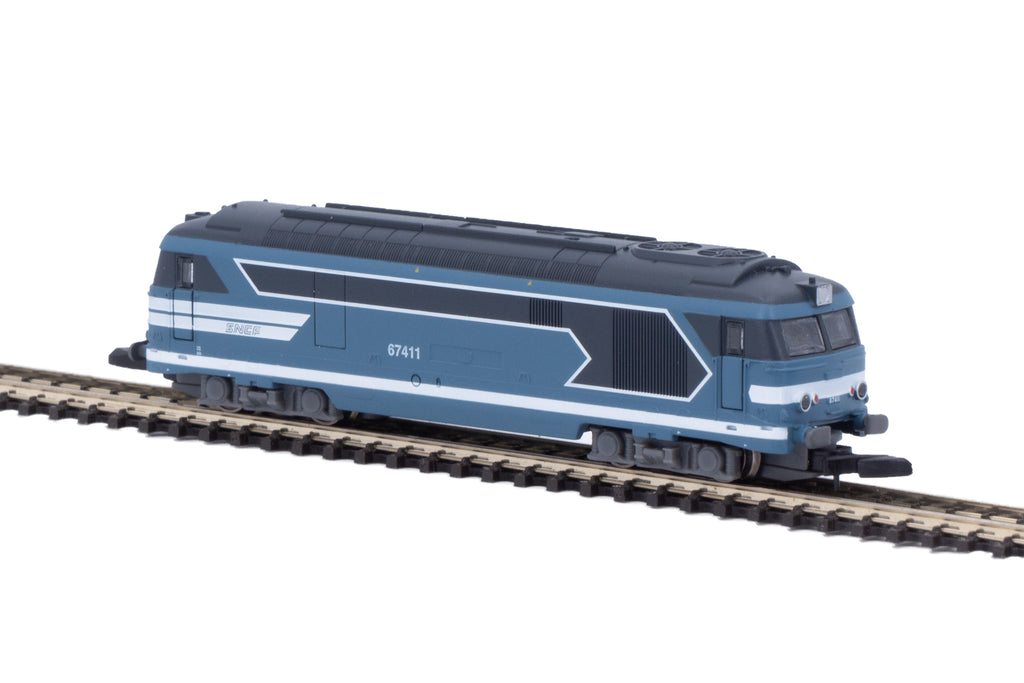 BB67411 SNCF - AZAR - Référence L01-BL3A - Echelle Z