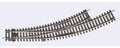 Aiguillage enroulé gauche - PIKO - Référence P55222 - Echelle 1/87