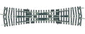 Traversée Jonction Double - PIKO - Référence P55224 - Echelle 1/87
