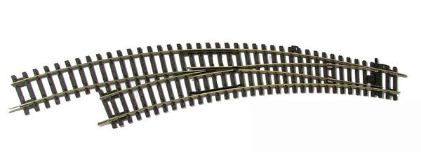 Aiguillage enroulé gauche R3 - PIKO - Référence P55227 - Echelle 1/87