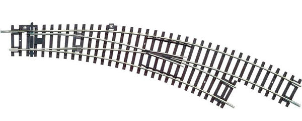 Aiguillage enroulé droit R3 - PIKO - Référence P55228 - Echelle 1/87