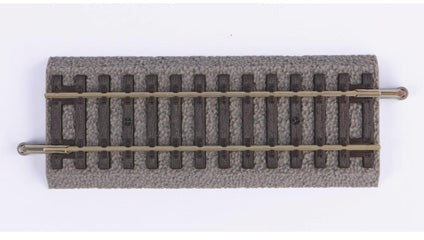 Voie A ballast droit G107 - PIKO - Référence P55404 - Echelle 1/87