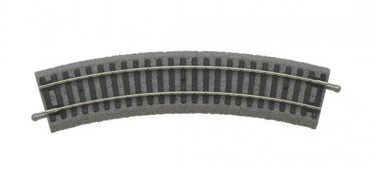 Voie VP6 ballast Courbe R1 360 - PIKO - Référence P55411 - Echelle 1/87