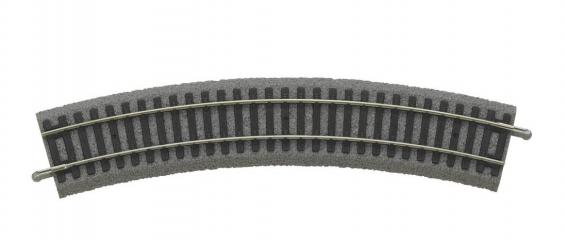 Voie VP6 ballast Courbe R2 422 - PIKO - Référence P55412 - Echelle 1/87