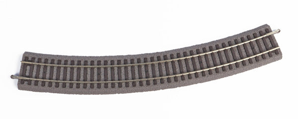 Voie A ballast courbe R4 546 - PIKO - Référence P55414 - Echelle 1/87