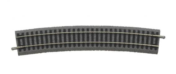 Voie VP6 ballast Courbe R9 908 - PIKO - Référence P55419 - Echelle 1/87