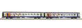 2 Voitures Corail ALSACE 1/2cl - SNCF - PIKO - Référence P94509 - Echelle 1/160