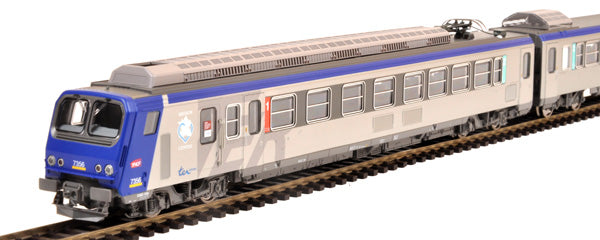 Z2 Z7356 TER CENTRE - SNCF - PIKO - Référence P96421 - Echelle 1/87