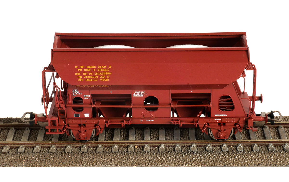 Trémie 2 essieux - SNCF - PIKO - Référence P97137 - Echelle 1/87