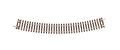 Rail courbe R2 30° - ROCO - Référence 4080230 - Echelle 1/120