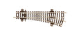 Aiguillage droit 20° - ROCO - Référence 4080421 - Echelle 1/120