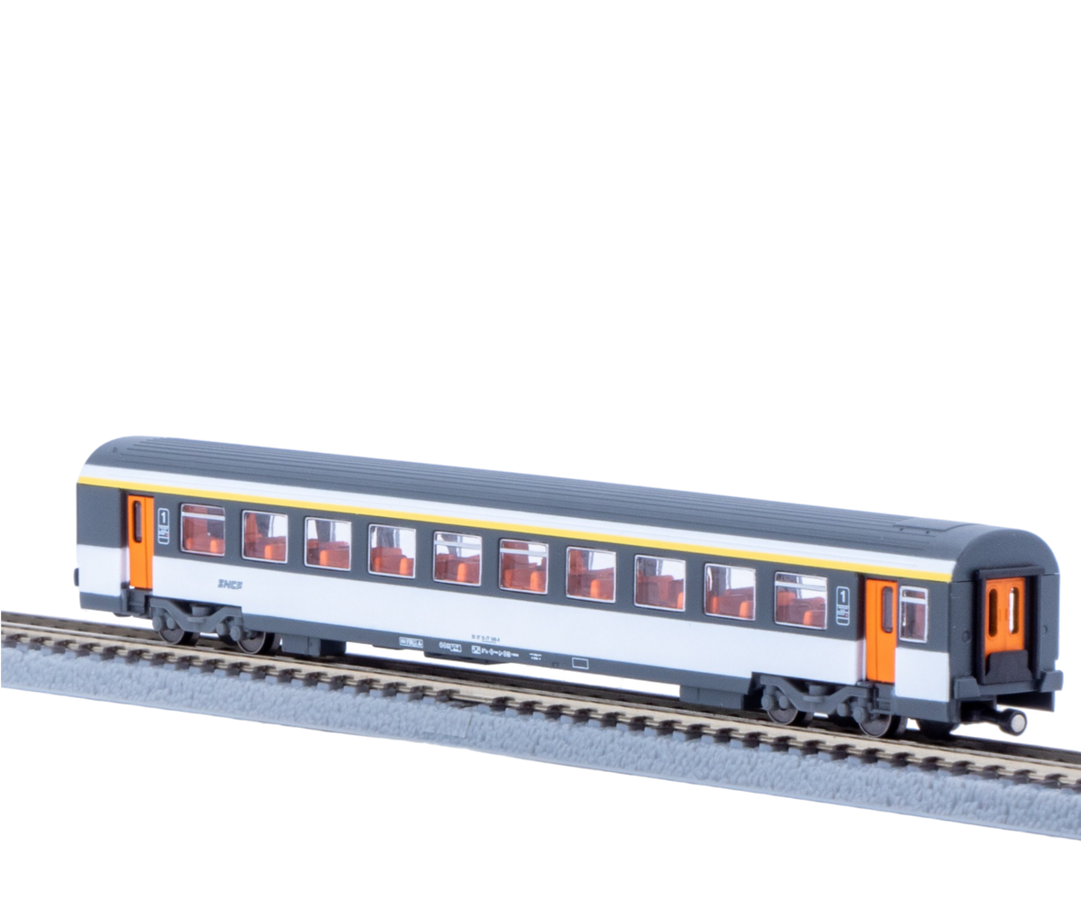 Voitures CORAIL VTU Origine 1/2em - SNCF - AZAR - Référence V01-ONP1 - Echelle Z