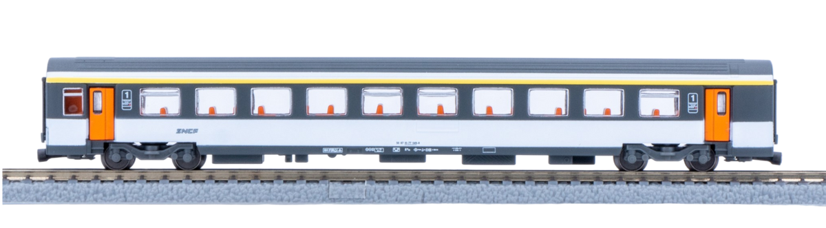 Voitures CORAIL VTU Origine 1/2em - SNCF - AZAR - Référence V01-ONP1 - Echelle Z
