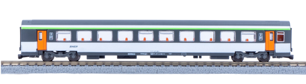 Voitures CORAIL VTU Origine 2em - SNCF - AZAR - Référence V01-ONP2 - Echelle Z