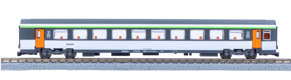Voitures CORAIL VTU Origine 1/2em - SNCF - AZAR - Référence V01-ONP1 - Echelle Z