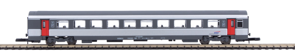 Voitures CORAIL VTU 1/2em - Nouvelle décoration SNCF - AZAR - Référence V01-CPP1 - Echelle Z