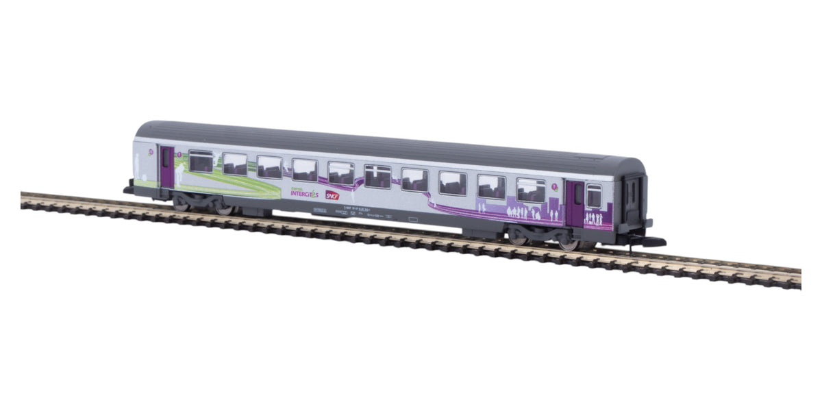 Voitures CORAIL VTU 1/2em - Intercité SNCF - AZAR - Référence V01-ICP1 - Echelle Z