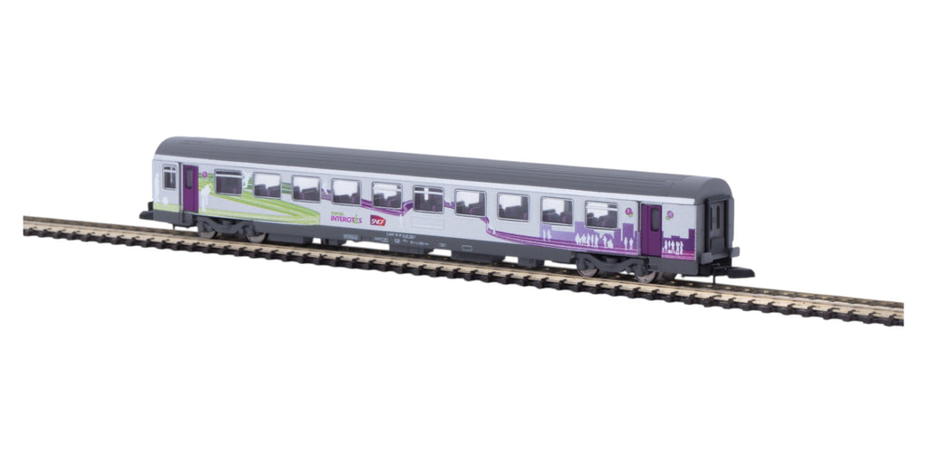 Voitures CORAIL VTU 1/2em - Intercité SNCF - AZAR - Référence V01-ICP1 - Echelle Z