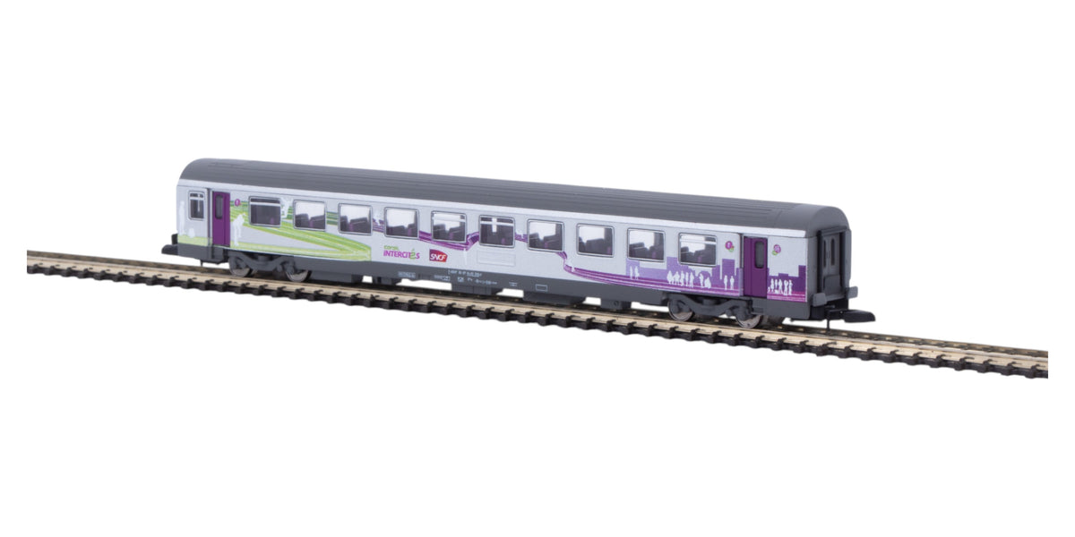 Voitures CORAIL VTU 1/2em - Intercité SNCF - AZAR - Référence V01-ICP1 - Echelle Z