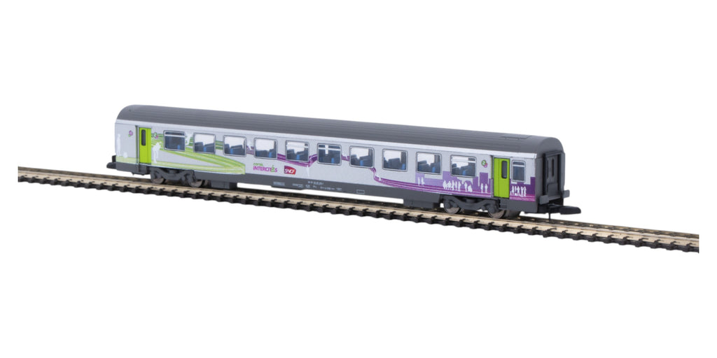 Voitures CORAIL VTU 2em - Intercité SNCF - AZAR - Référence V01-ICP2 - Echelle Z